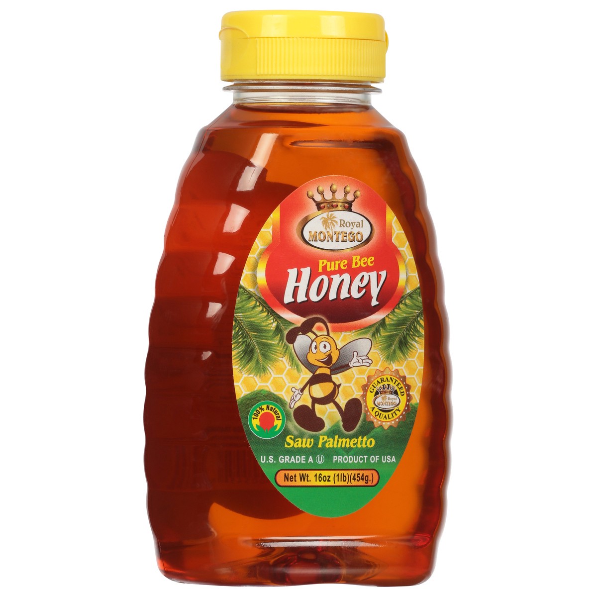 slide 3 of 4, Royal Montego Saw Palmetto Pure Bee Honey 16 oz, 16 oz