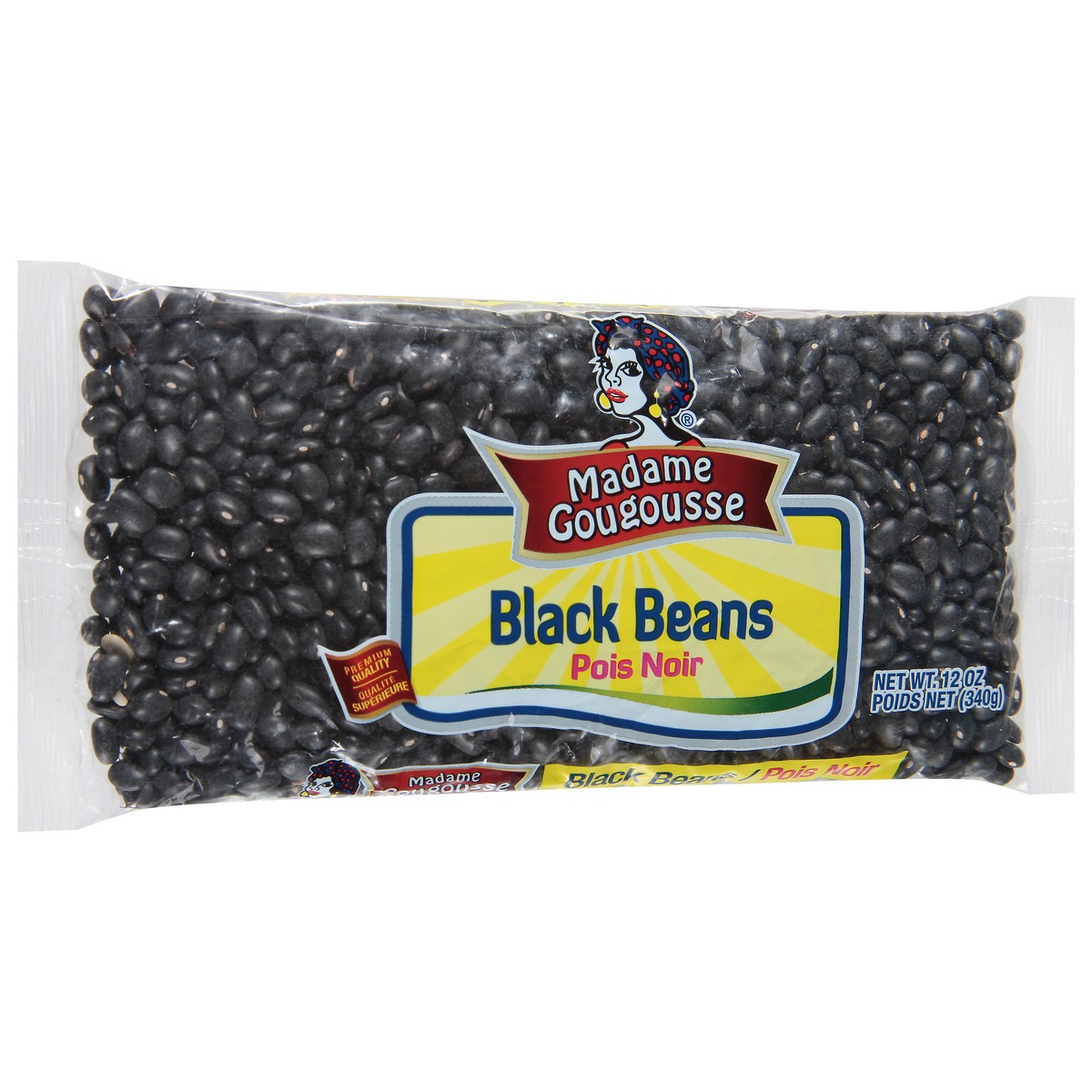 slide 10 of 11, Madame Gougousse Black Beans/Habichuelas Negras, 12 oz