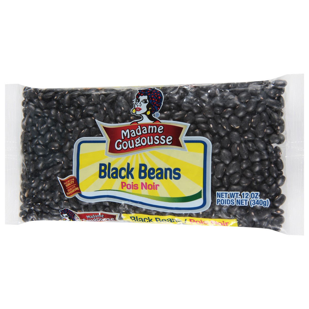 slide 8 of 11, Madame Gougousse Black Beans/Habichuelas Negras, 12 oz