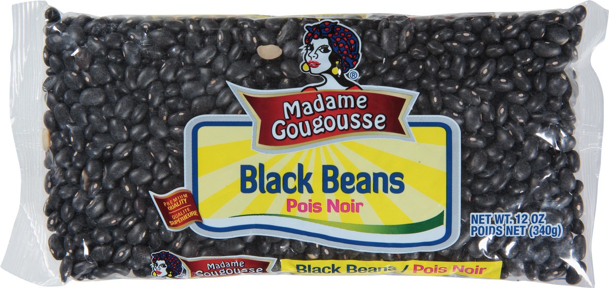 slide 7 of 11, Madame Gougousse Black Beans/Habichuelas Negras, 12 oz