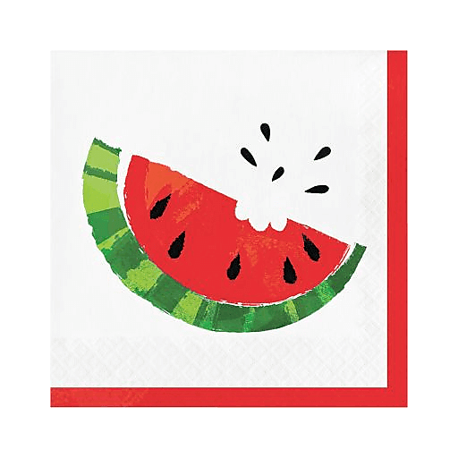 slide 1 of 1, Creative Juicy Watermelon Luncheon Napkins, 16 ct