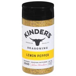 Kinder's Seasoning Cracked Pepper & Lemon