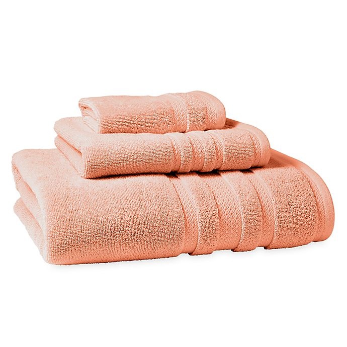 slide 1 of 1, DKNY Famous Maker Avenue Value Hand Towel - Papaya, 1 ct