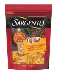 Sargento® Cholula® Queso Quesadilla and Asadero Shreded Cheese