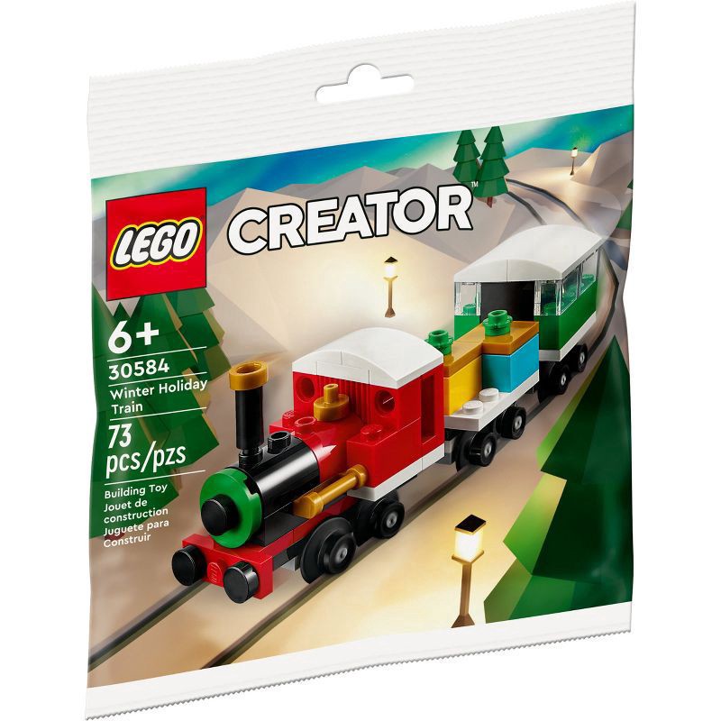 slide 1 of 2, Lego Winter Holiday Train, 1 ct