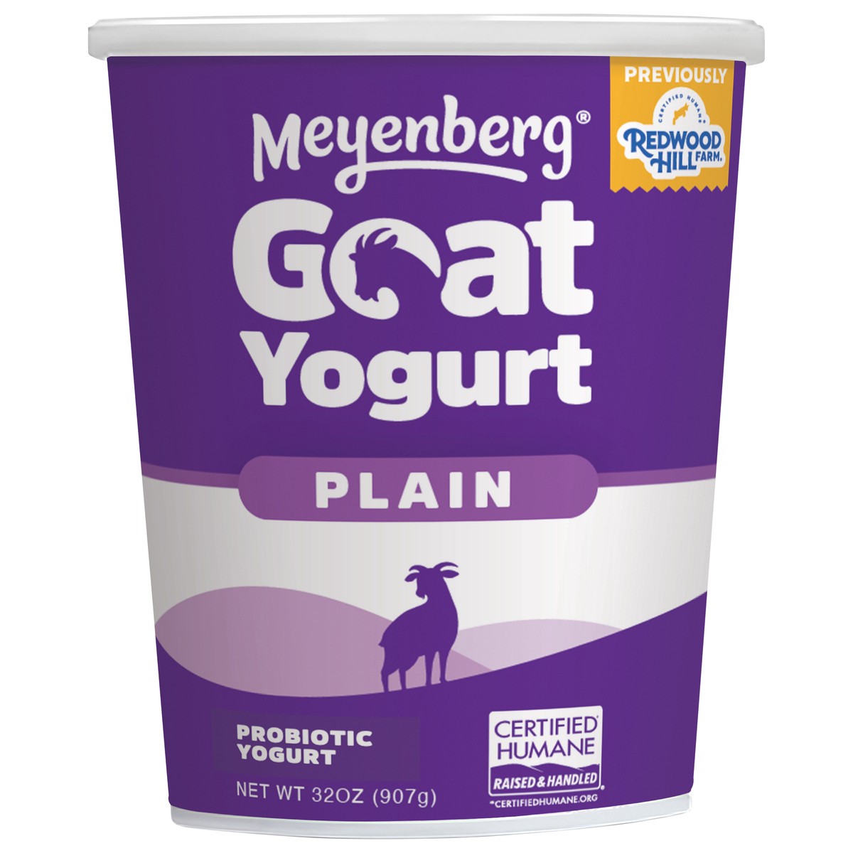 slide 4 of 9, Redwood Hill Farm Plain Goat Yogurt, 32 oz