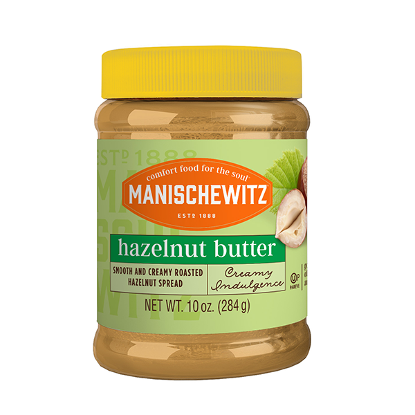 slide 1 of 1, Manischewitz Hazelnut Butter, 10 oz