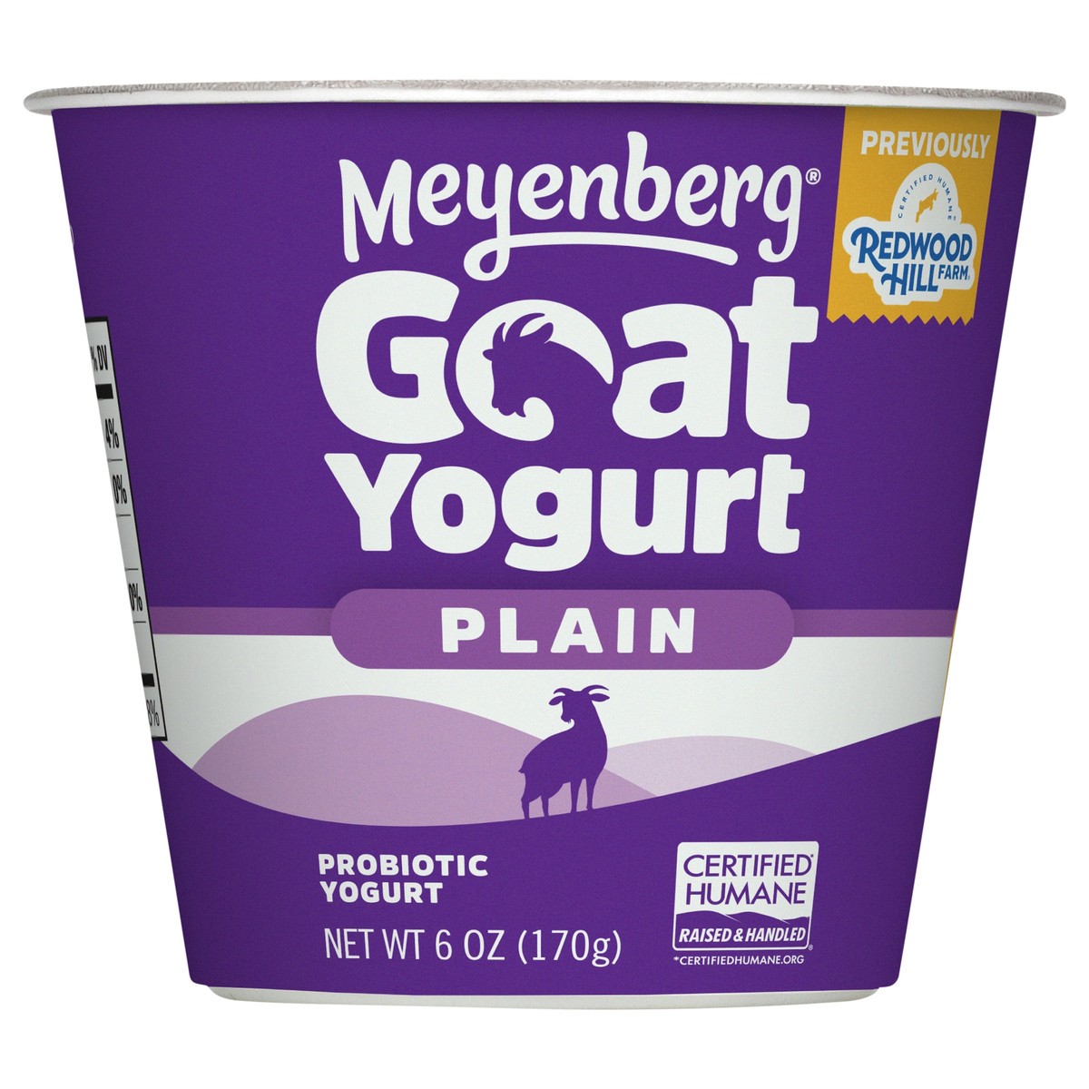 slide 8 of 9, Redwood Hill Farm Yogurt Goat Milk Plain, 6 oz