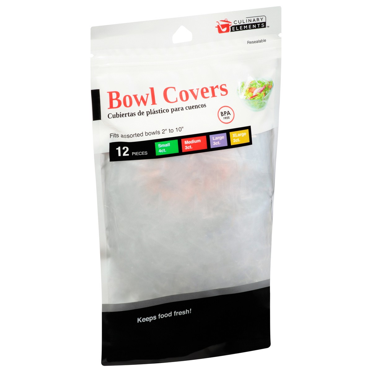 slide 3 of 11, Culinary Elements Bowl Covers 12 ea, 12 ct