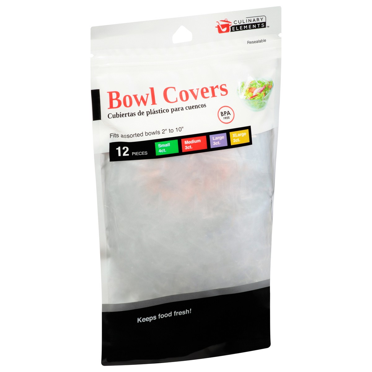 slide 11 of 11, Culinary Elements Bowl Covers 12 ea, 12 ct