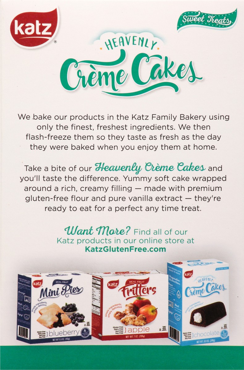 slide 5 of 9, Katz Gluten Free Creme Cake Van Hvnly, 8.8 oz