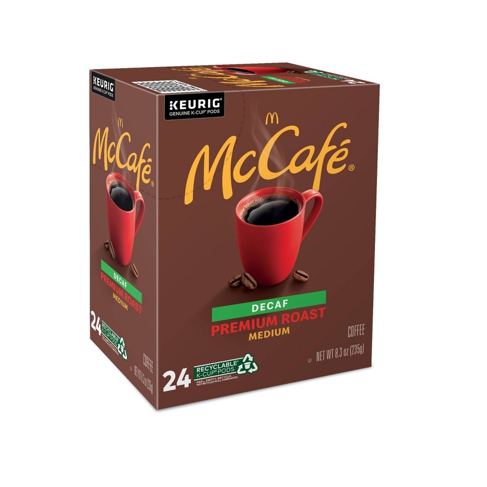 McCafé Decaf Premium Roast Coffee Keurig KCup Pods 24 ct Shipt