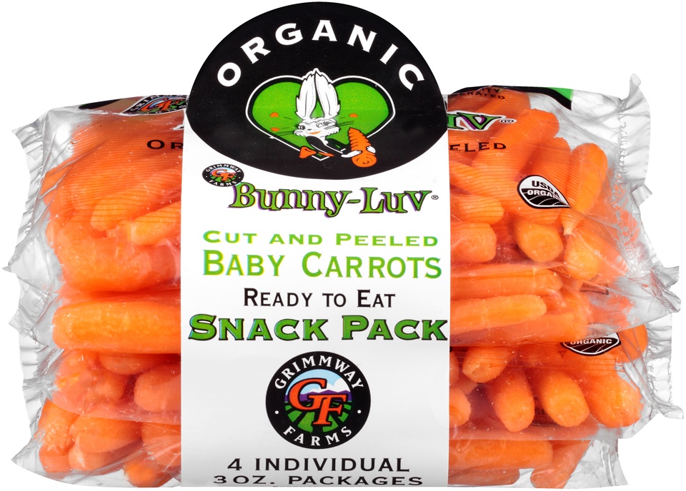 slide 1 of 1, Grimmway Farms Carrot Dippers with Ranch Dip 5Pk, 4 ct; 3 oz