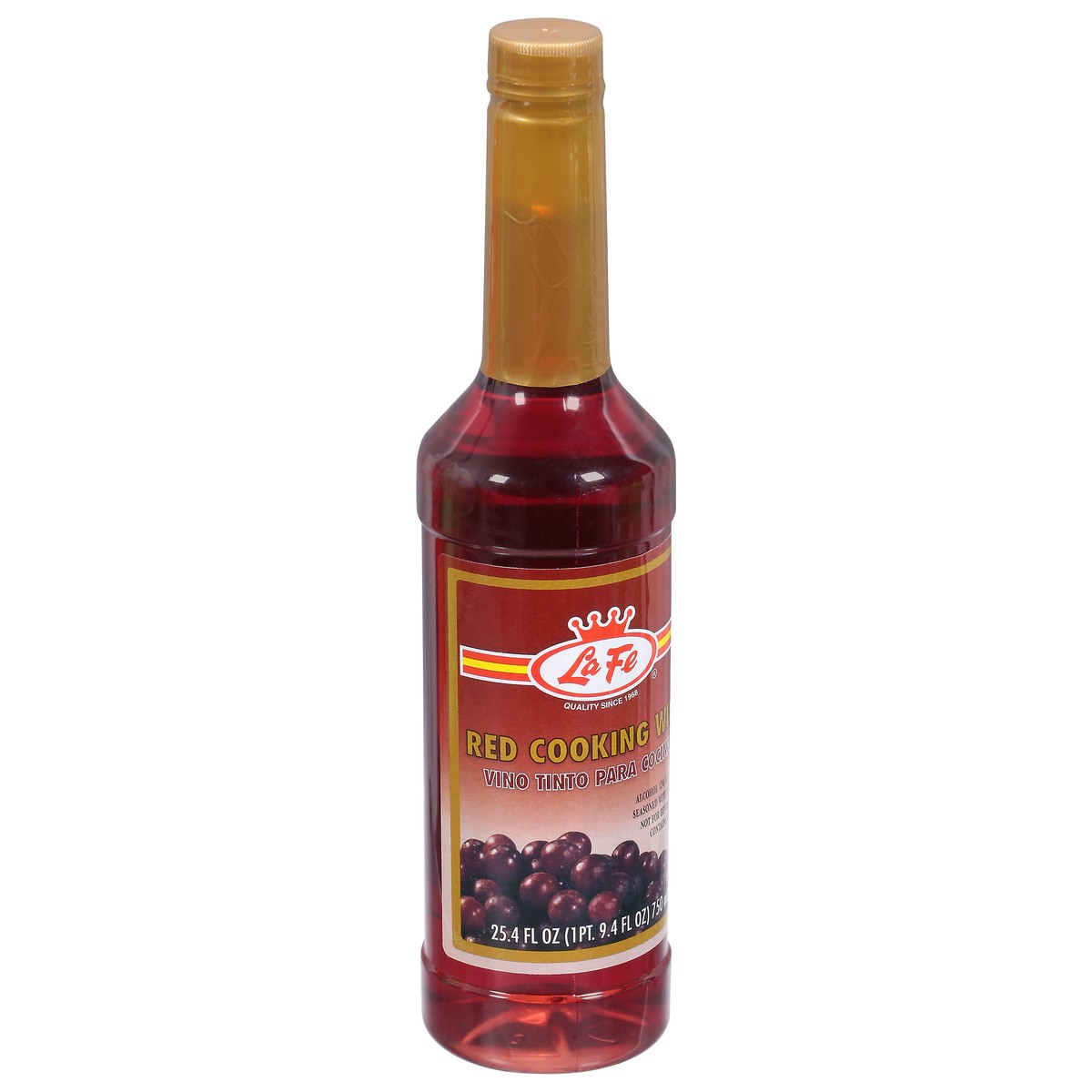 slide 11 of 11, La Fe Red Cooking Wine 1 25.4 fl oz, 25.4 fl oz