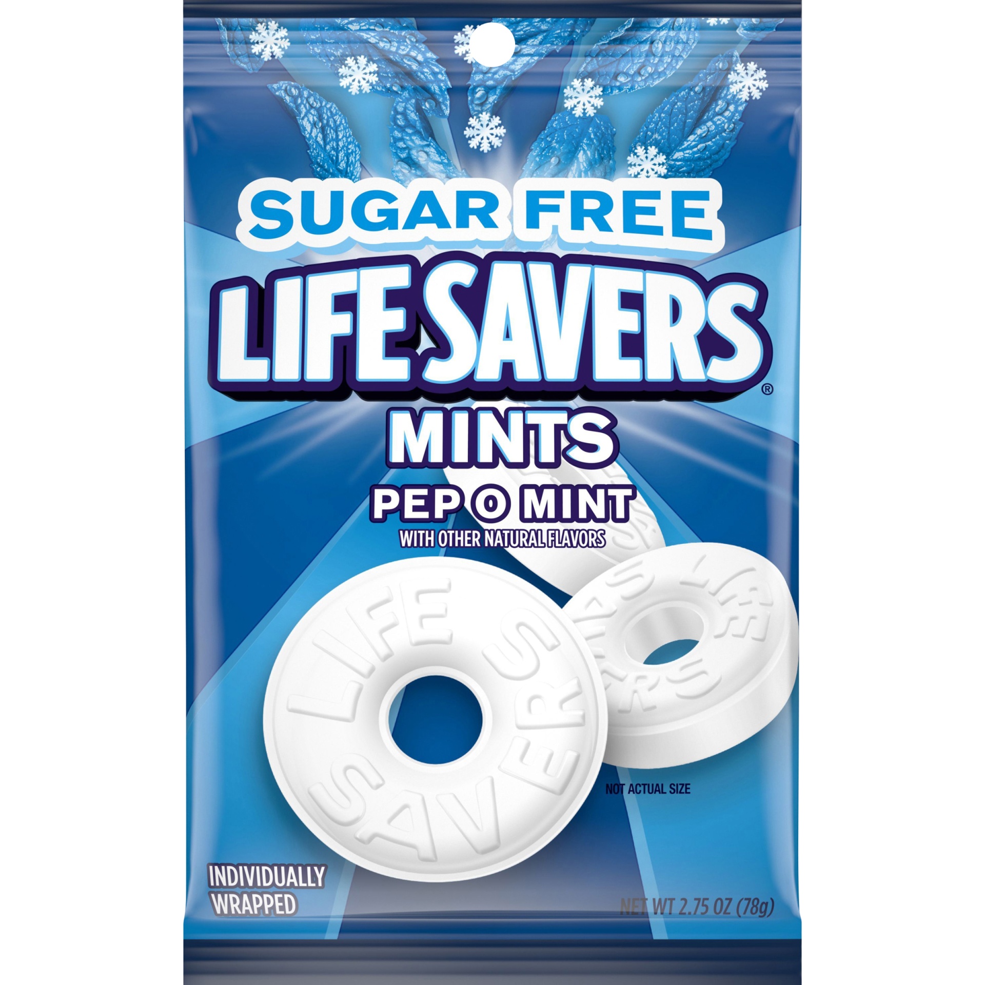 slide 1 of 9, LIFE SAVERS Pep O Mint Sugar Freedy, 2.75 oz