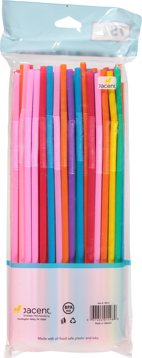 slide 7 of 12, Super Flex Straws , 75 ct