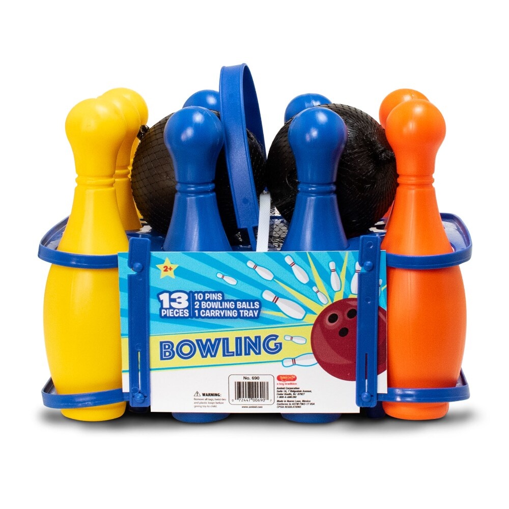 slide 1 of 1, Amloid Bowling Set, 13 ct