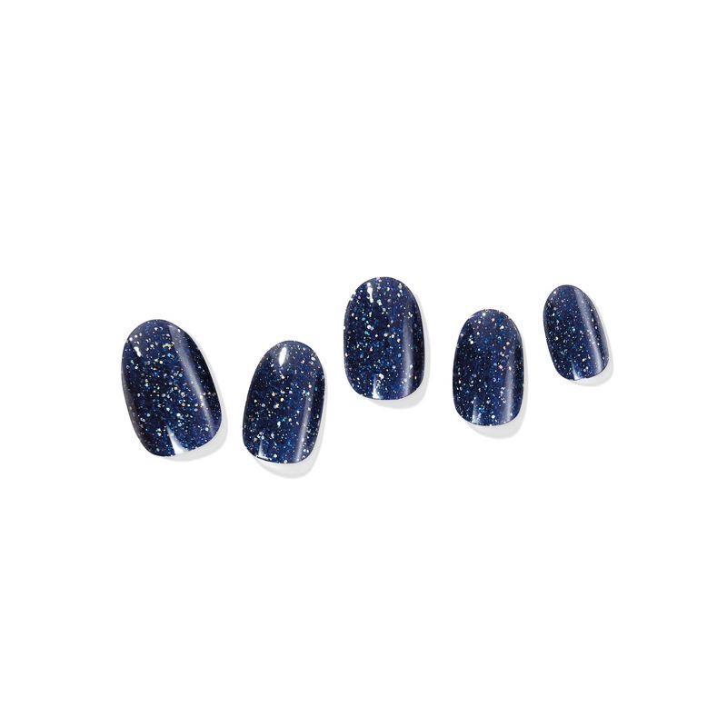 slide 2 of 3, Dashing Diva Gloss Nail Art - Sparkling Sea Glaze Art - 34ct, 34 ct
