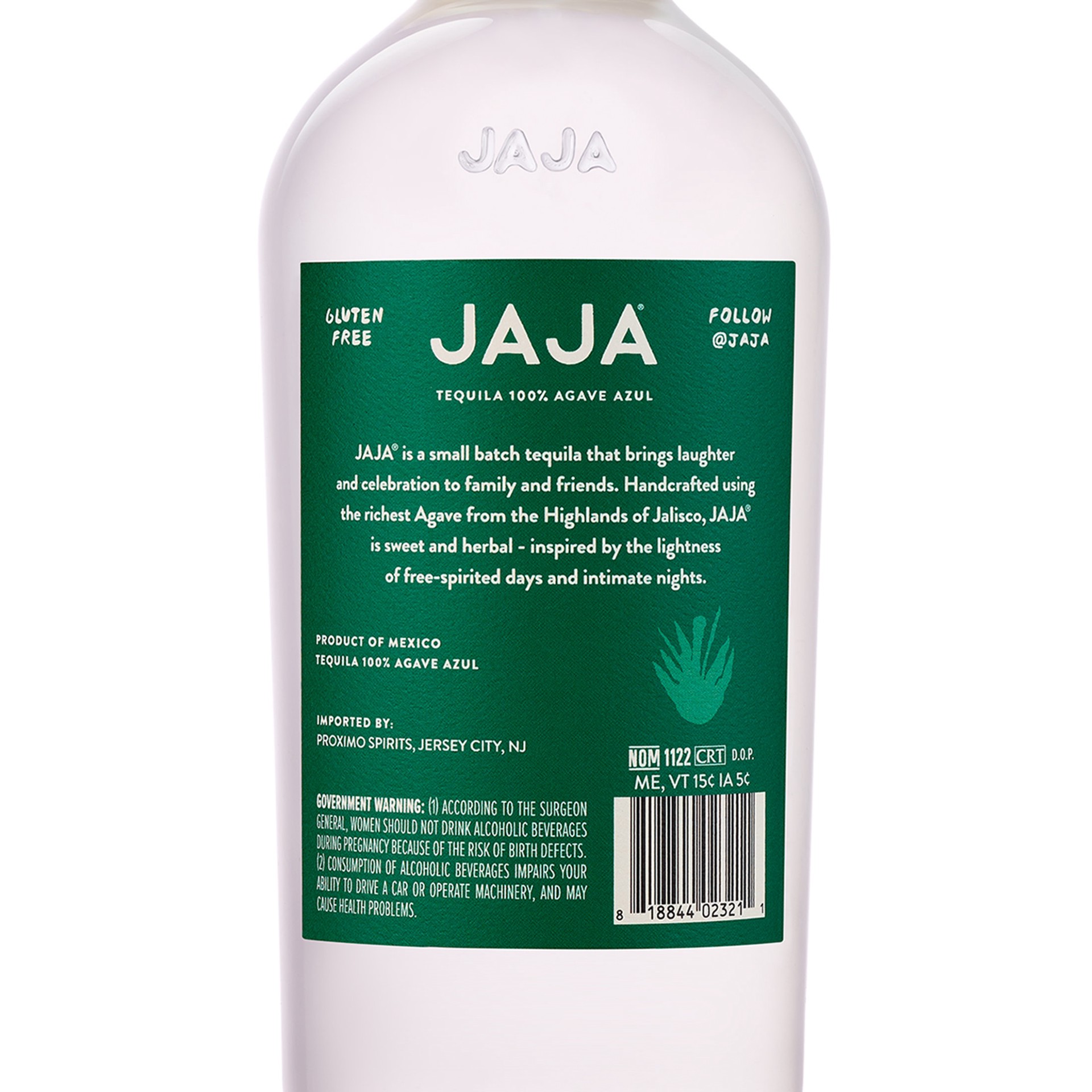 slide 5 of 5, Jaja Blanco Tequila 750 ml, 750 ml