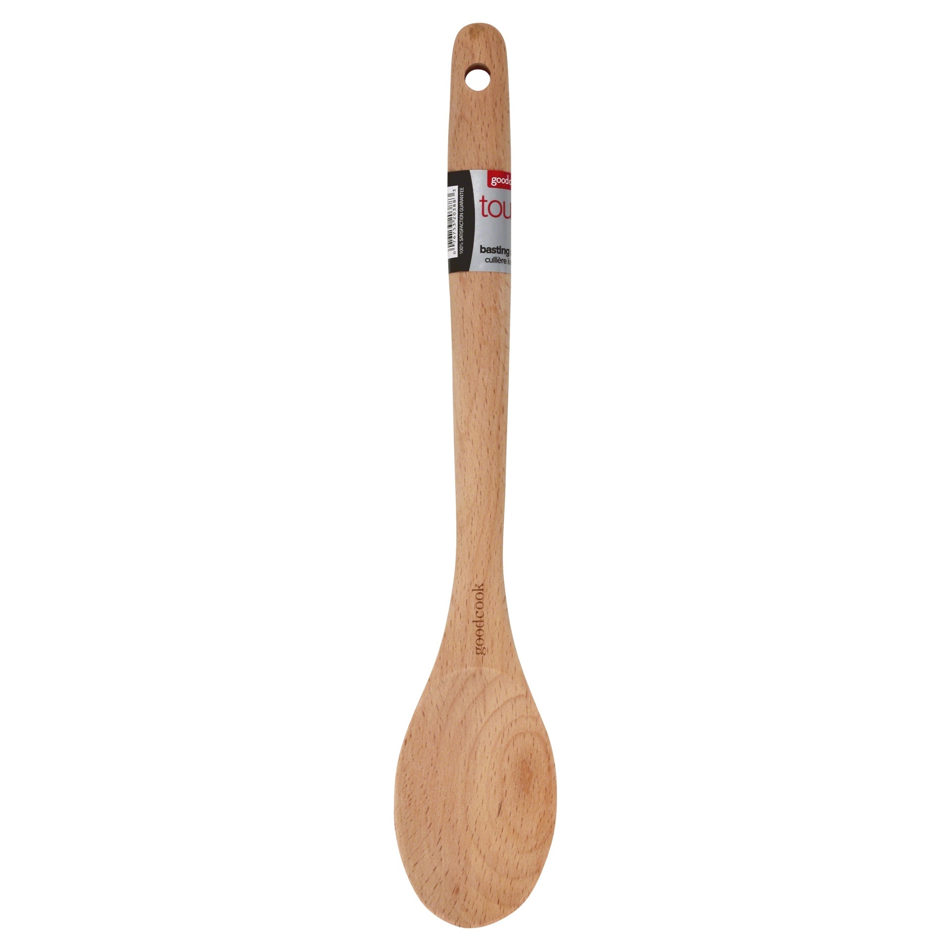 slide 1 of 1, Good Cook Wood Basting Spoon, 1 ct