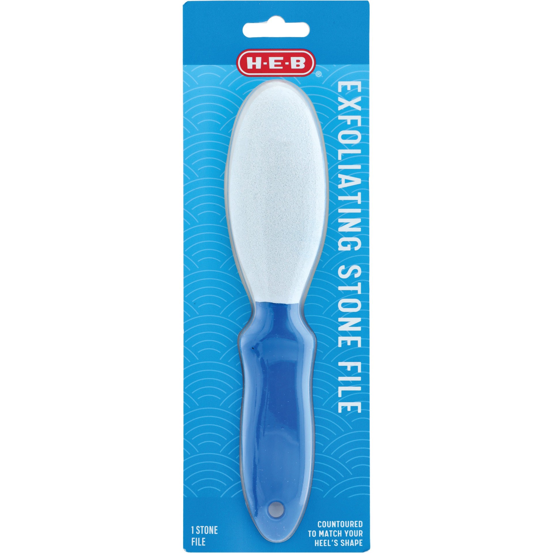 slide 1 of 1, H-E-B Exfoliating Stone File, 1 ct