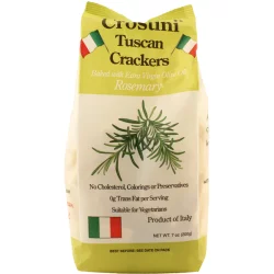 Crostini Tuscan Crackers with Rosemary