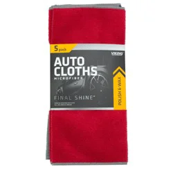 Viking Microfiber Final Shine Auto Cloths 12 in. x 16 in.
