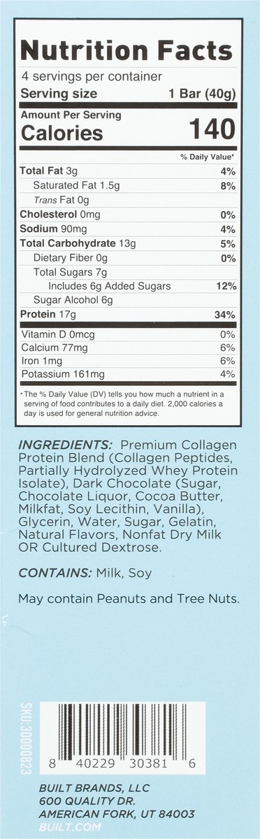 slide 6 of 17, Built Bar Coconut Puff is a Protein Bar, 5.64 oz