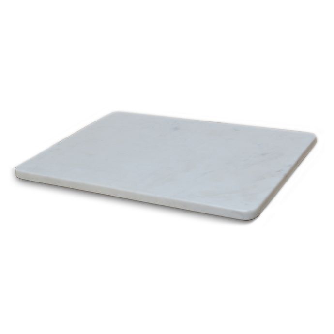 slide 1 of 3, Artisanal Kitchen Supply Marble Board, 12 in x 16 in