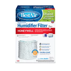 BestAir Extended Life Humidifier Filter For Duracraft & Honeywell Humidifiers, D88