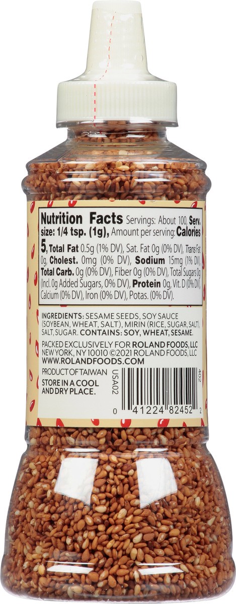 slide 2 of 13, Roland Soy Sauce Flavored Sesame Seeds 3.52 oz, 3.52 oz