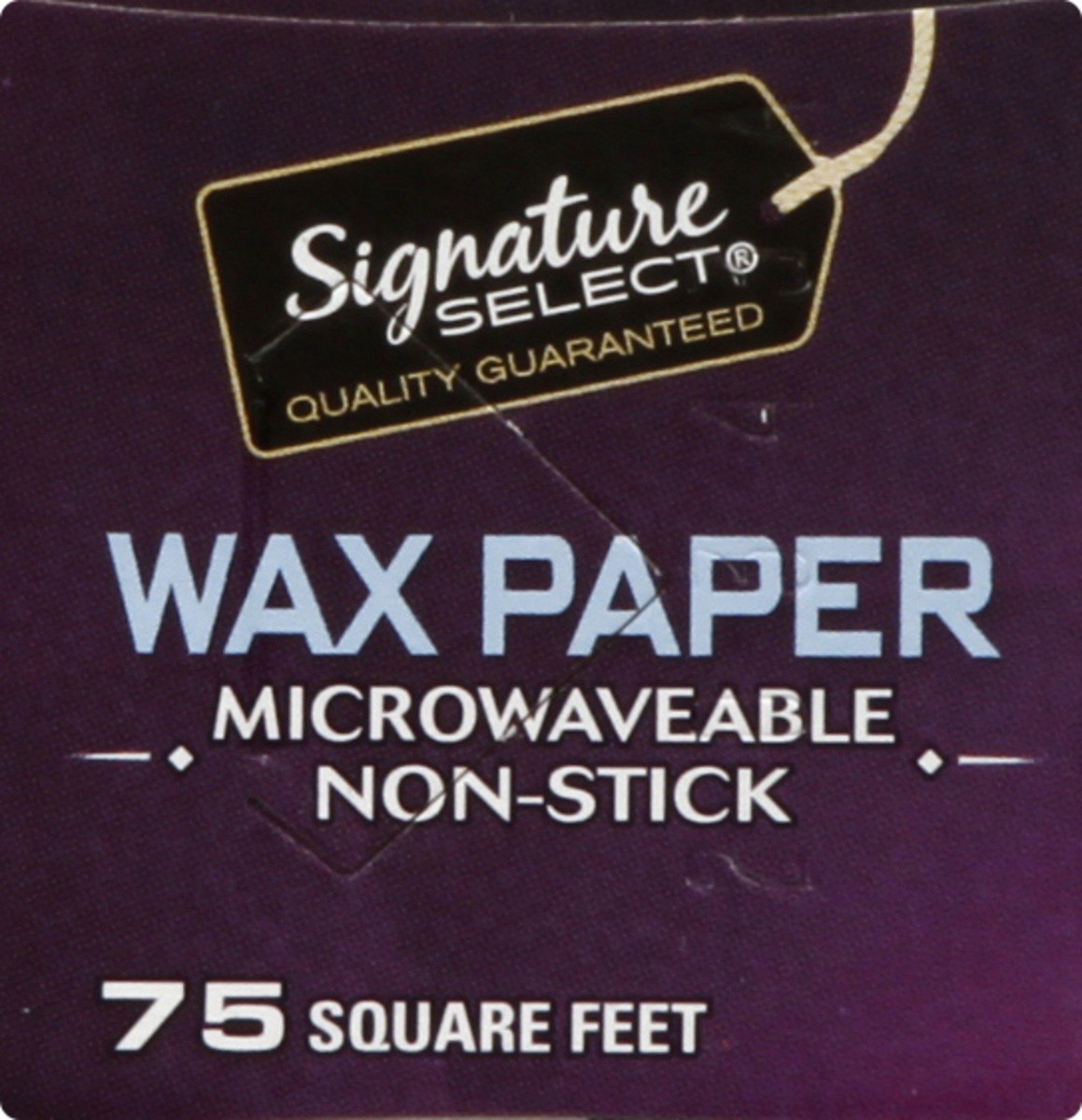 slide 2 of 9, Signature Select Wax Paper 1 ea, 1 ct