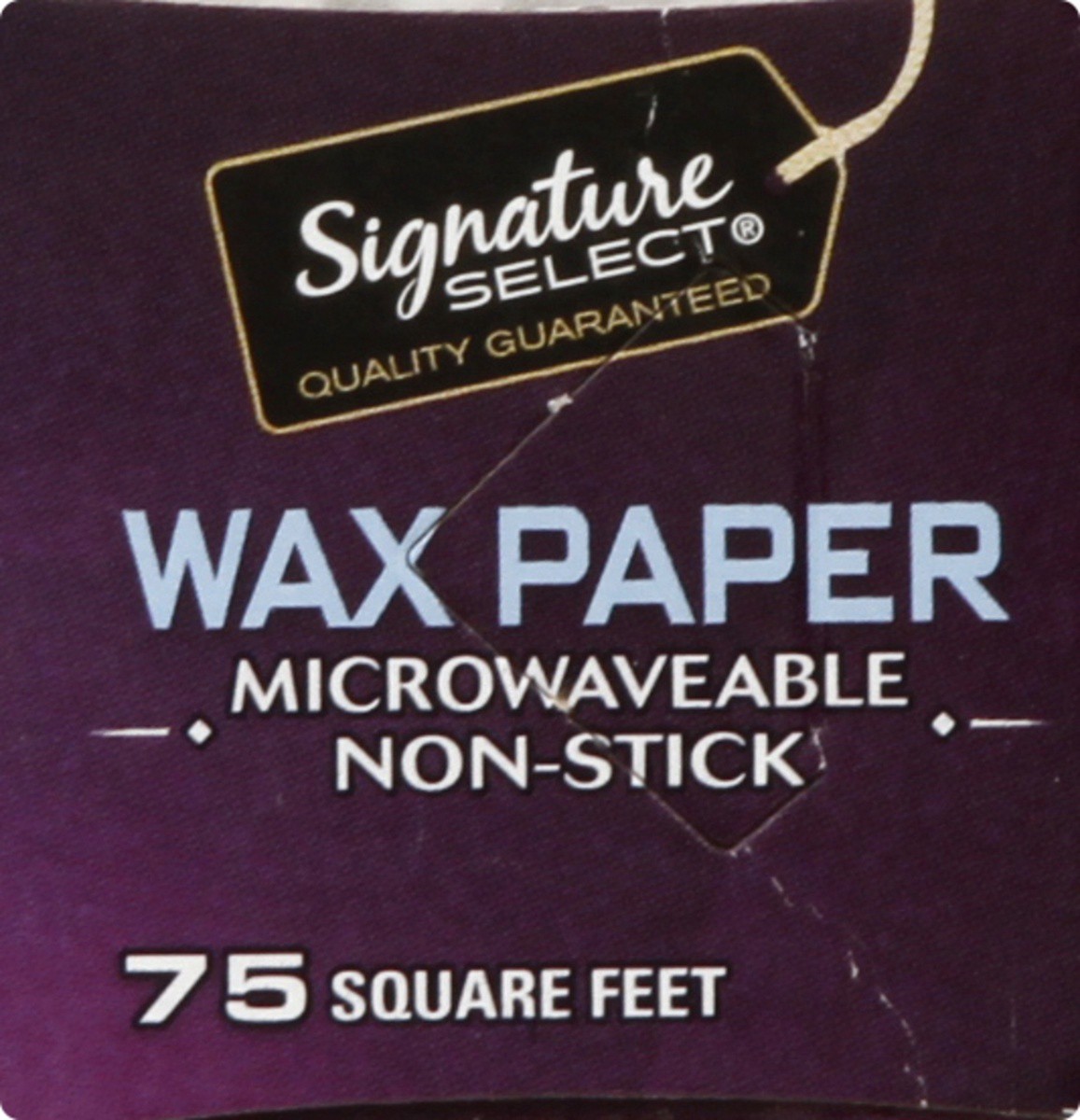 slide 6 of 9, Signature Select Wax Paper 1 ea, 1 ct