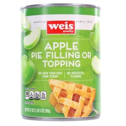 Weis Quality Apple Pie Filling & Topping
