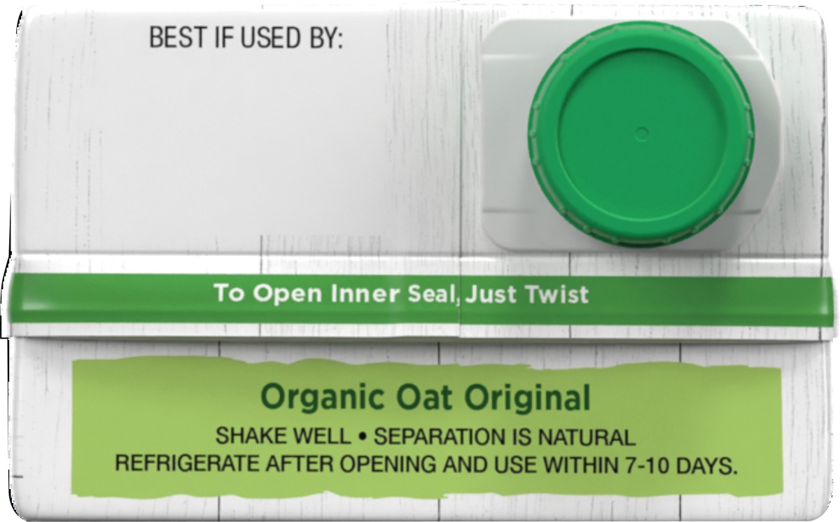 slide 6 of 9, Pacific Foods Original Organic Oat Milk, 1 qt