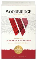 Woodbridge by Robert Mondavi Cabernet Sauvignon Boxed Red Wine, 3L Box