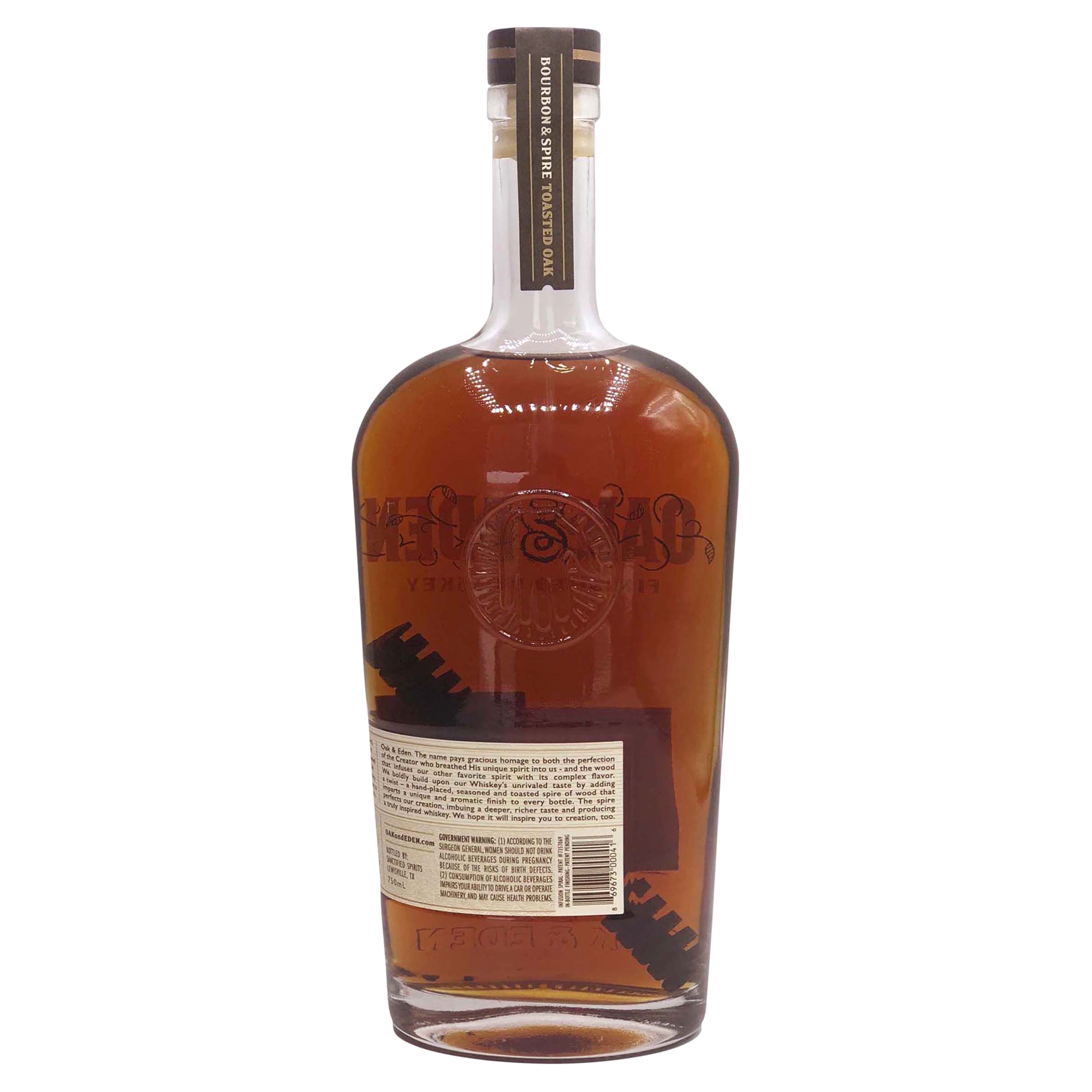 slide 5 of 5, Oak & Eden Bourbon & Spire Whiskey, 750 ml
