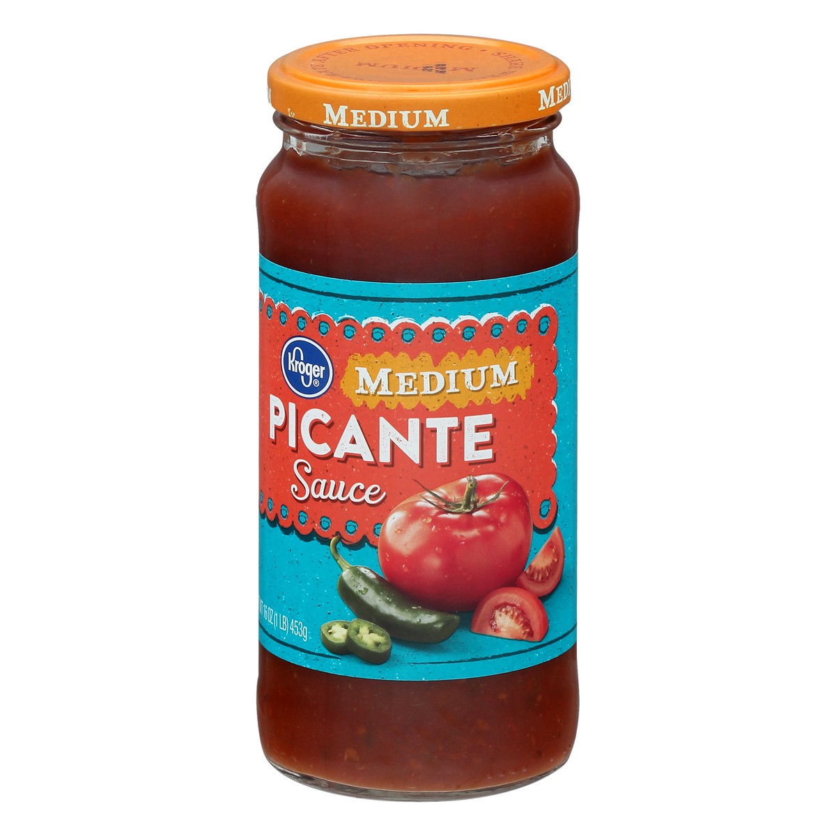 slide 3 of 11, Kroger Medium Picante Sauce, 16 oz