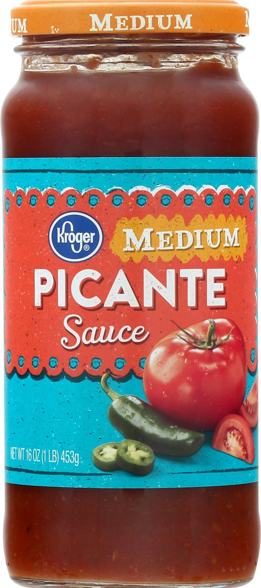 slide 11 of 11, Kroger Medium Picante Sauce, 16 oz