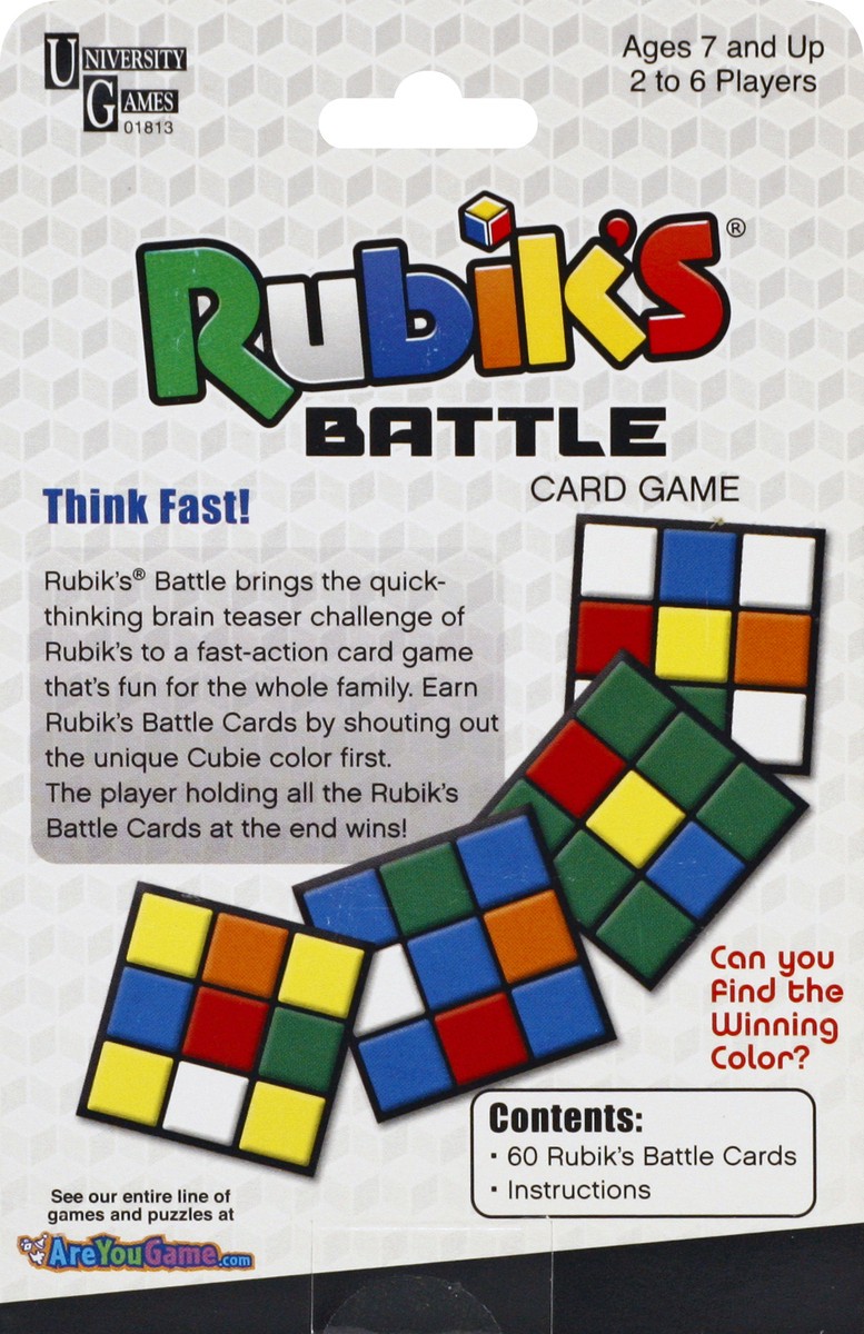 slide 11 of 11, Rubik's Battle Card Game 1 ea, 1 ct