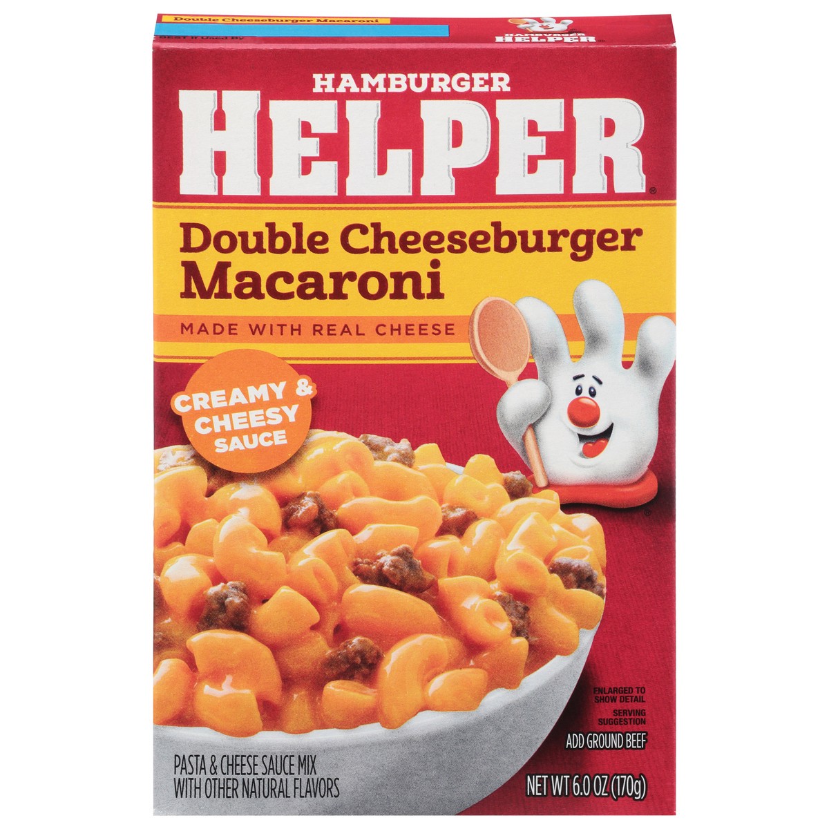 slide 8 of 13, Hamburger Helper Double Cheeseburger Macaroni Pasta & Sauce Mix - 6 oz, 6 oz