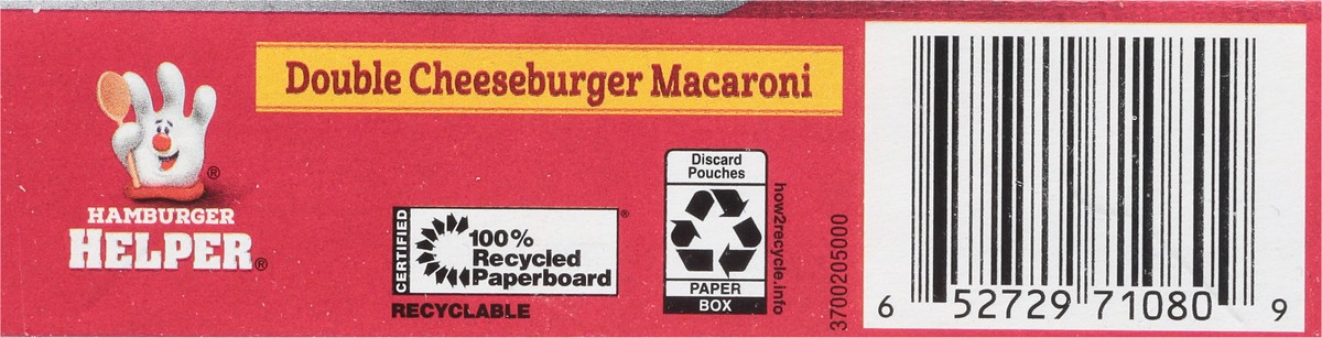 slide 9 of 13, Hamburger Helper Double Cheeseburger Macaroni Pasta & Sauce Mix - 6 oz, 6 oz