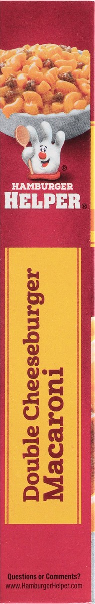 slide 6 of 13, Hamburger Helper Double Cheeseburger Macaroni Pasta & Sauce Mix - 6 oz, 6 oz