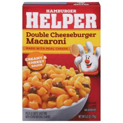 Hamburger Helper Double Cheeseburger Macaroni Pasta & Sauce Mix - 6 oz