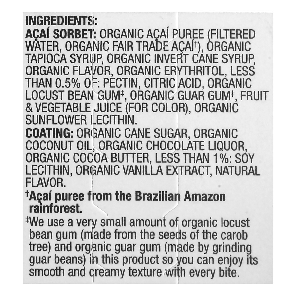 slide 3 of 10, Sambazon Organic Dairy-Free Superfruit Original Acai Bites 9 ea, 9 ct