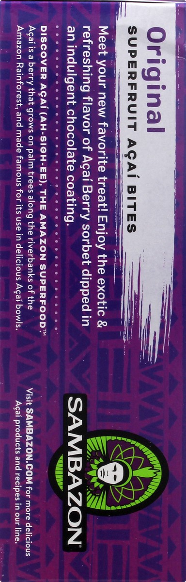 slide 5 of 10, Sambazon Organic Dairy-Free Superfruit Original Acai Bites 9 ea, 9 ct