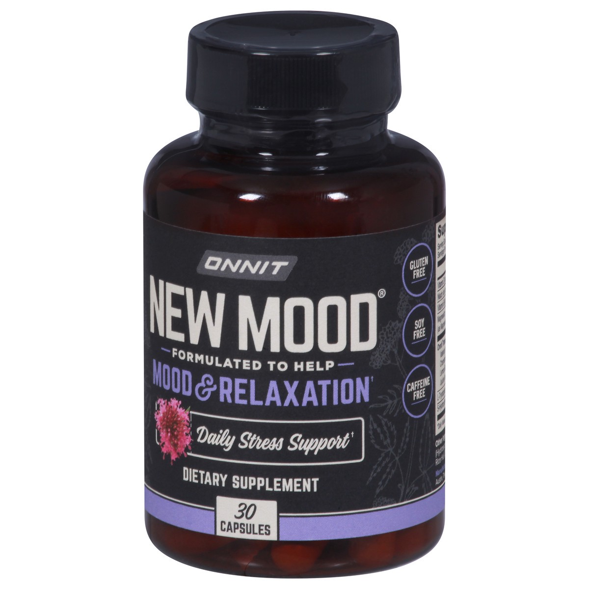 slide 8 of 9, Onnit New Mood Dietary Supplement, 30 ct