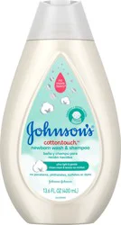 Johnson's Comfort Touch Newborn Baby Body Wash & Shampoo, 13.6 fl. oz