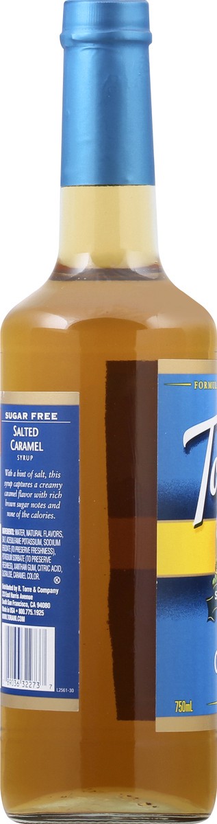 slide 8 of 9, Torani Sugar Free Salted Caramel Syrup 750 ml, 750 ml