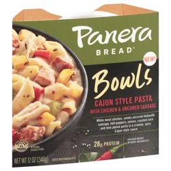 Panera Bread Cajun Style Pasta Meal with Chicken & Uncured Sausage, 12 oz Bowl